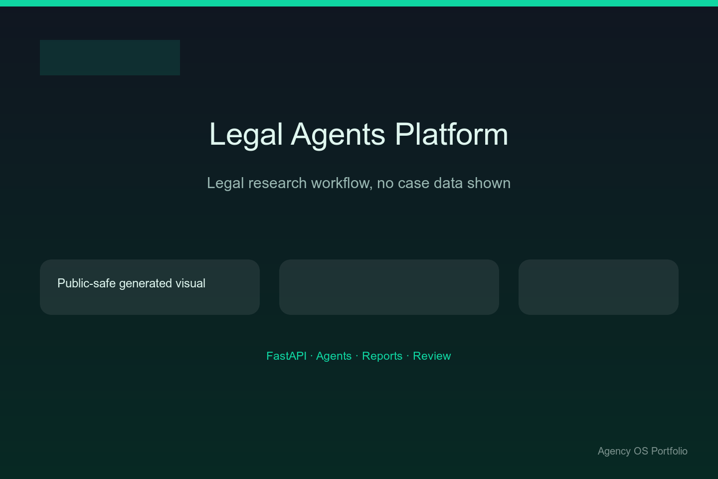 Legal Agents Platform