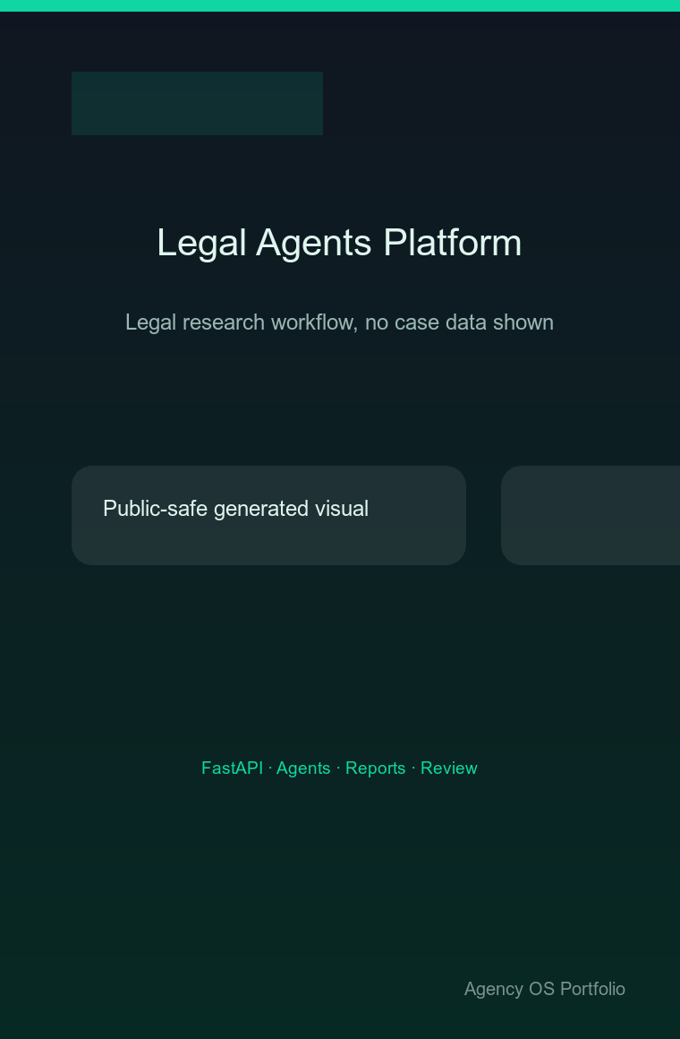 Legal Agents Platform