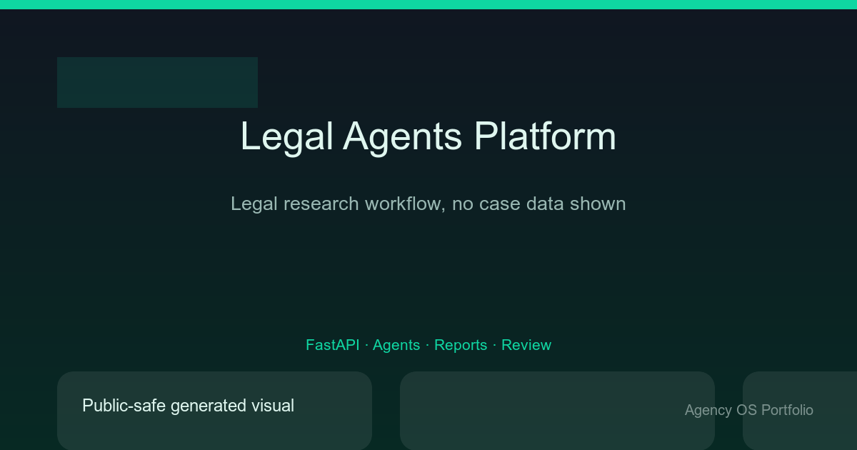 Legal Agents Platform